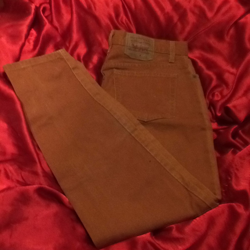 Vintage Levi’s size 13 beige denim jeans
